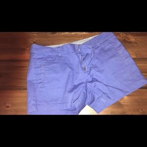 Blue khaki shorts